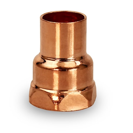 Everflow Copper Female Adapter Fitting with SWTxFIP Connection 1'' CCFA0100